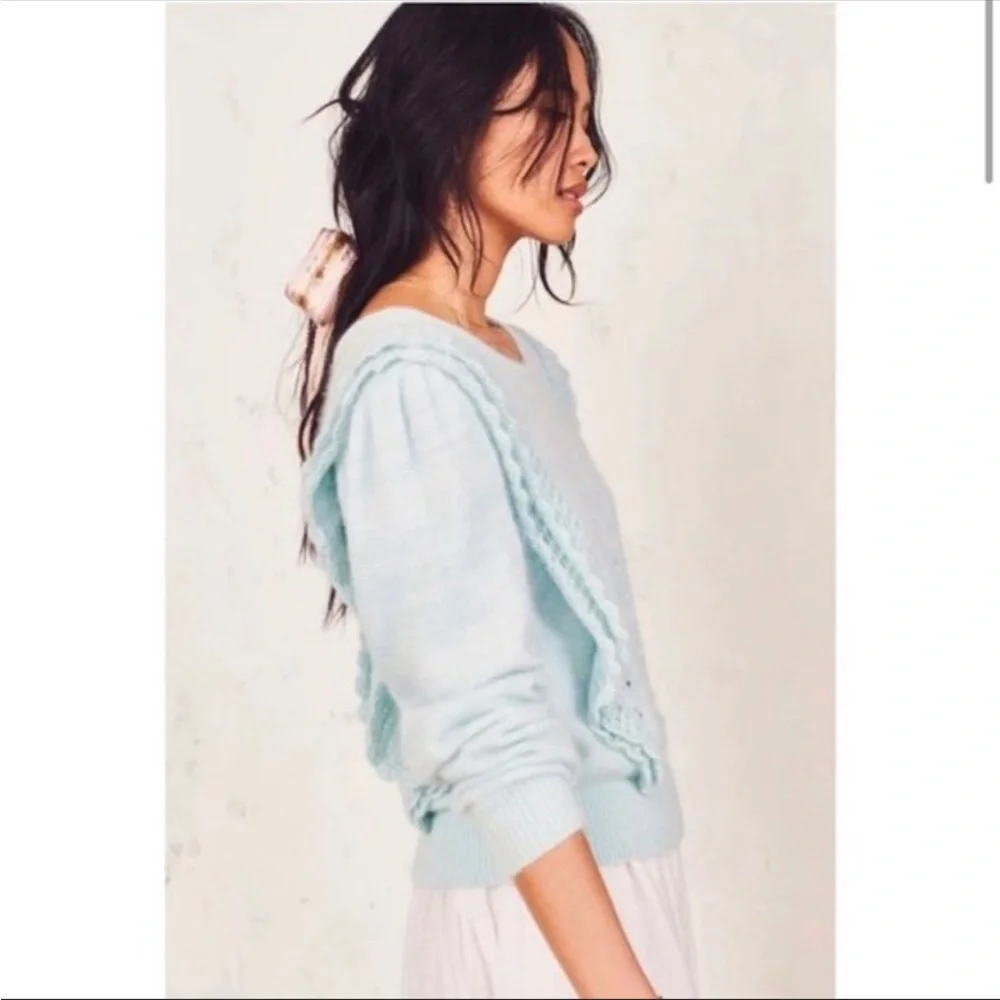 Trade/sell Loveshackfancy Jasmine Sweater XS EUC🦄🌈🌺 - Picture 3 of 8